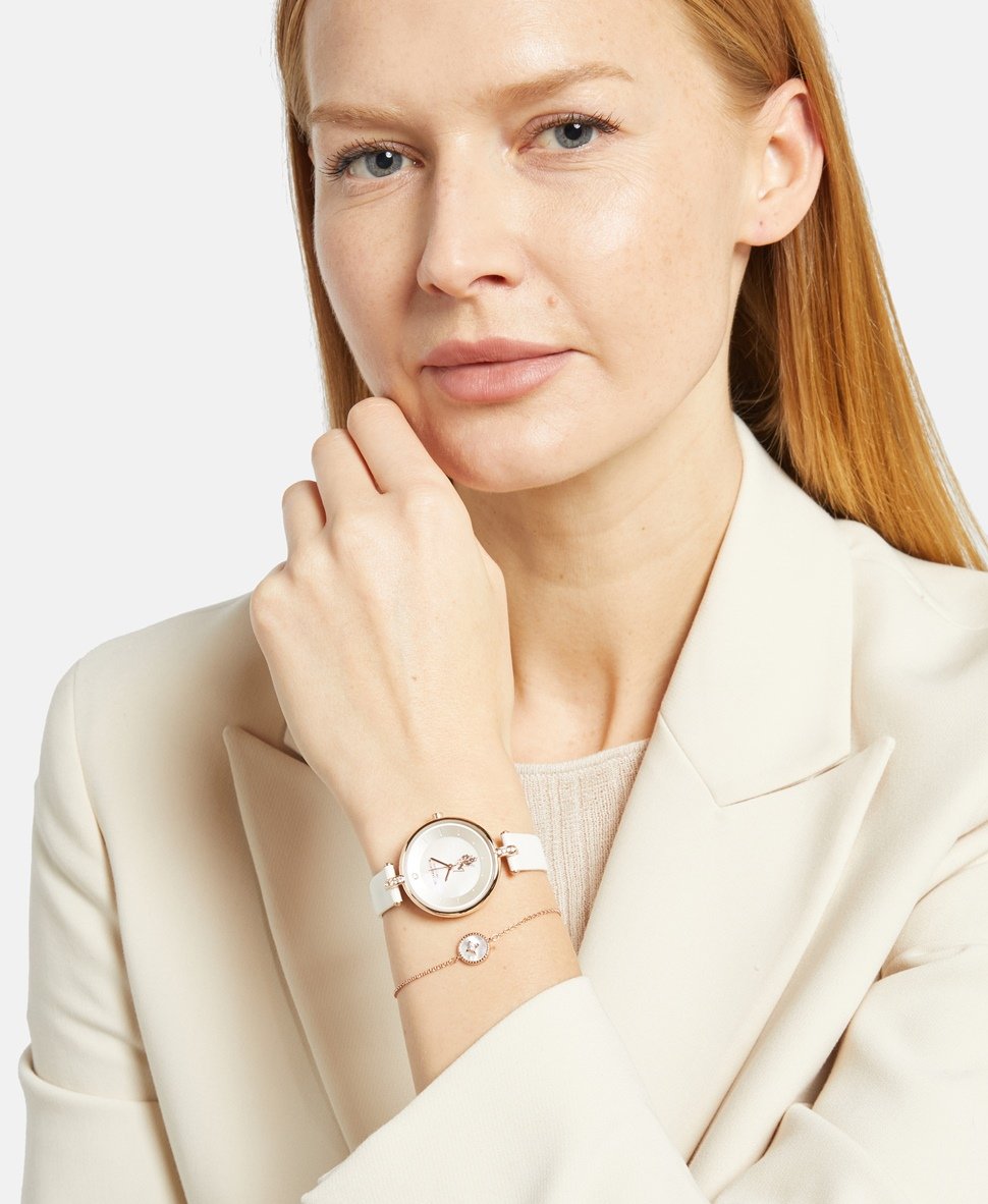 U.S. Polo Assn. sada hodinek a řetízkového náramku Hnědá 5