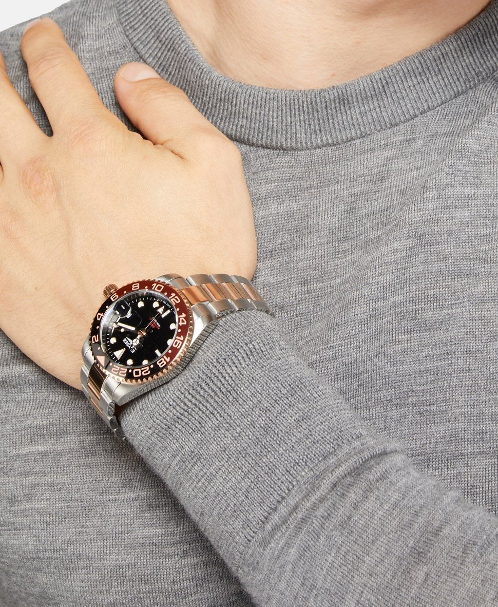 Elysee automatické hodinky Stříbrná 6