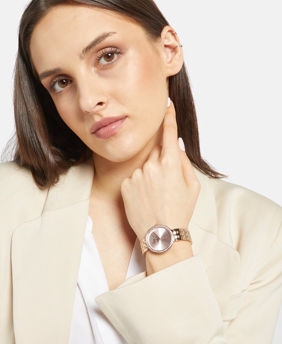 U.S. Polo Assn. hodinky Růžově zlatá 5