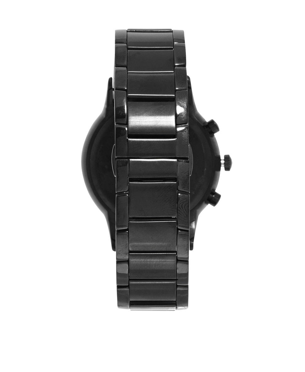 Emporio Armani hodinky Černá 2