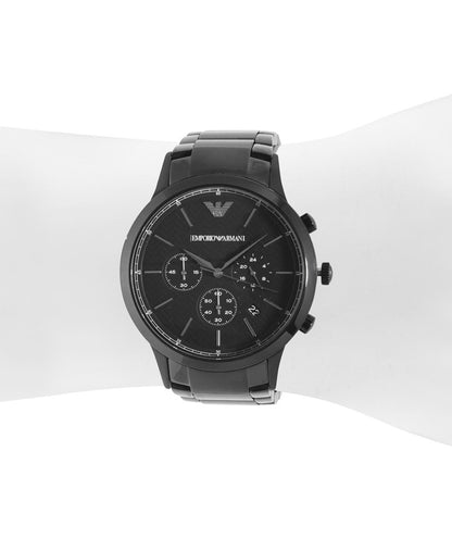 Emporio Armani hodinky Černá 3