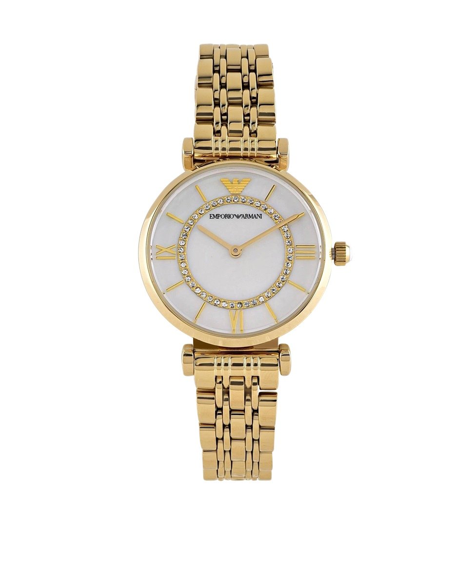 Emporio Armani hodinky Bílá 1