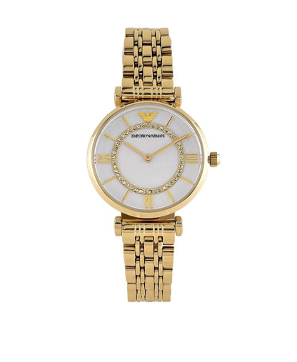 Emporio Armani hodinky Bílá 1