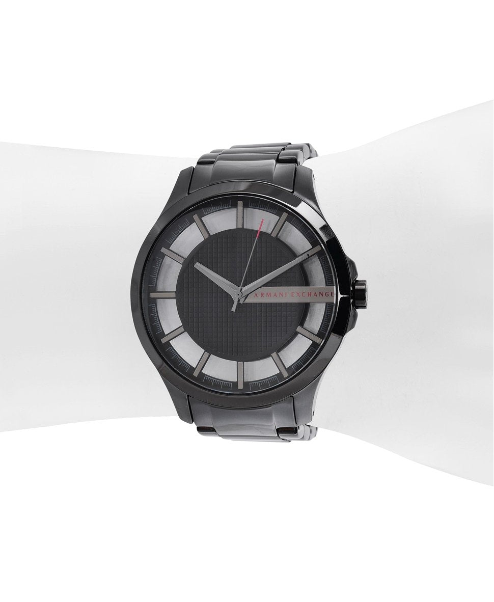 Armani Exchange hodinky Tmavě šedá 3