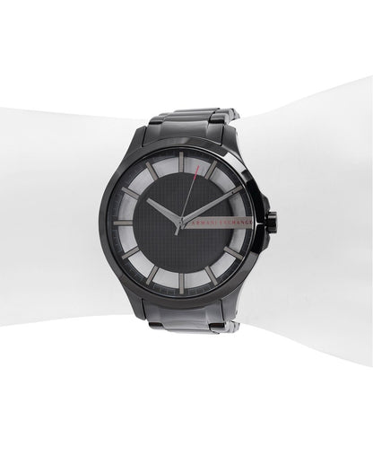 Armani Exchange hodinky Tmavě šedá 3