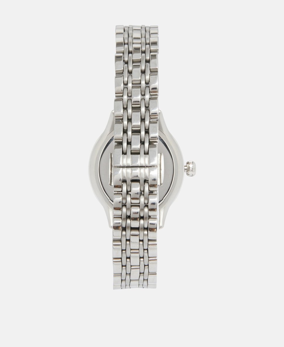 Emporio Armani hodinky Stříbrná 3