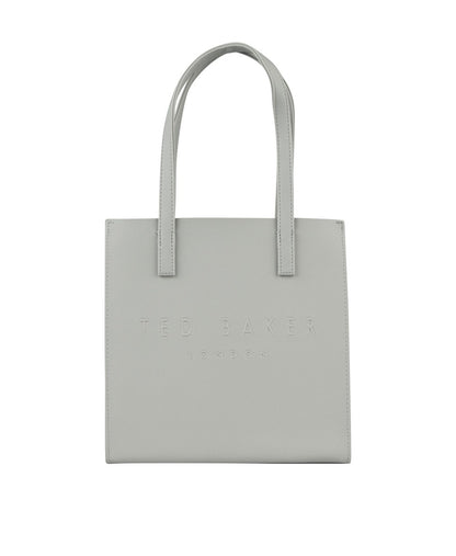 Ted Baker kabelka shopper Světle šedá 4