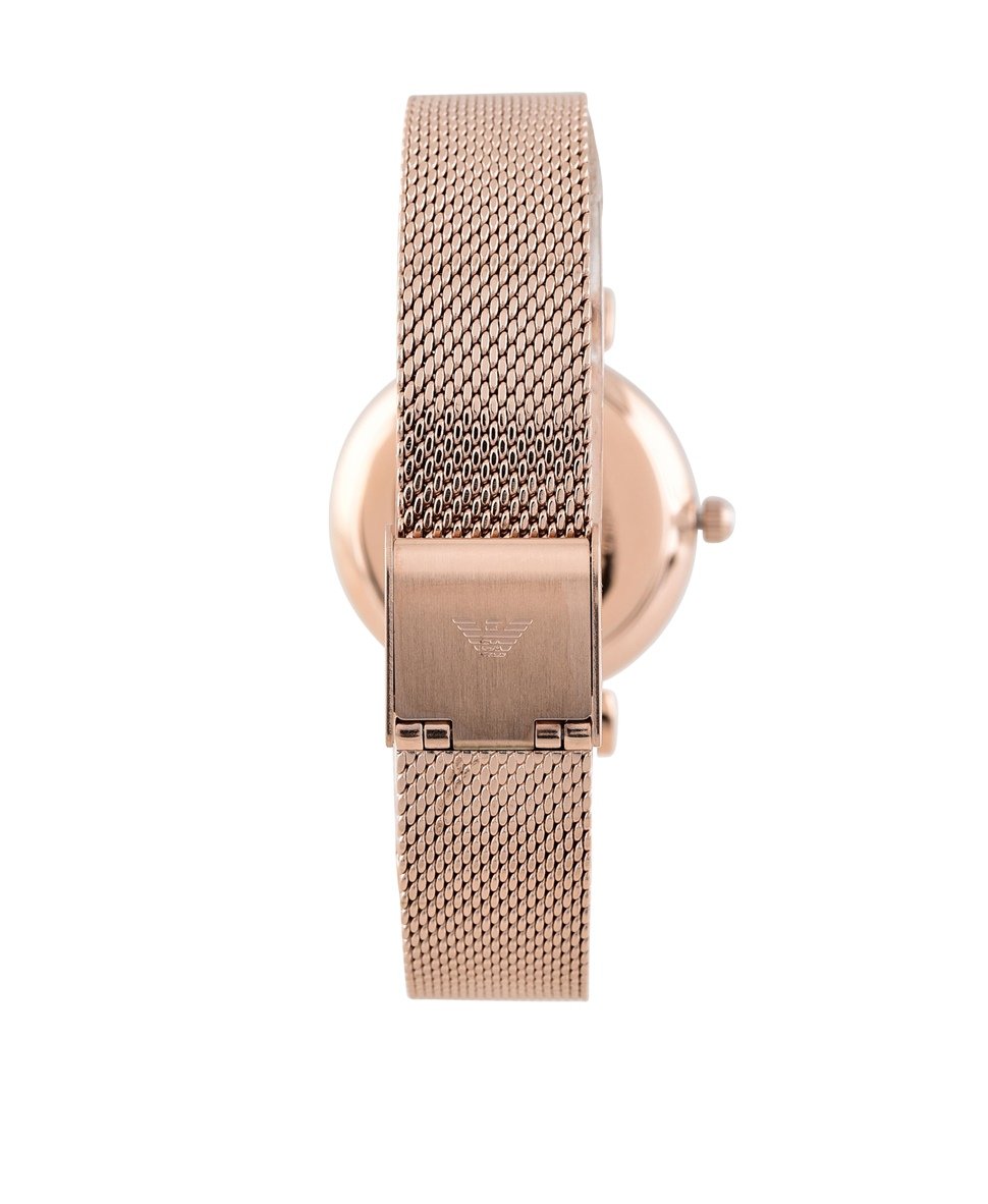 Emporio Armani hodinky Stříbrná 3
