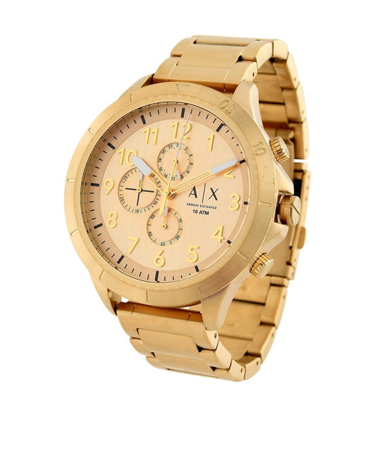 Armani Exchange hodinky Zlatá 1