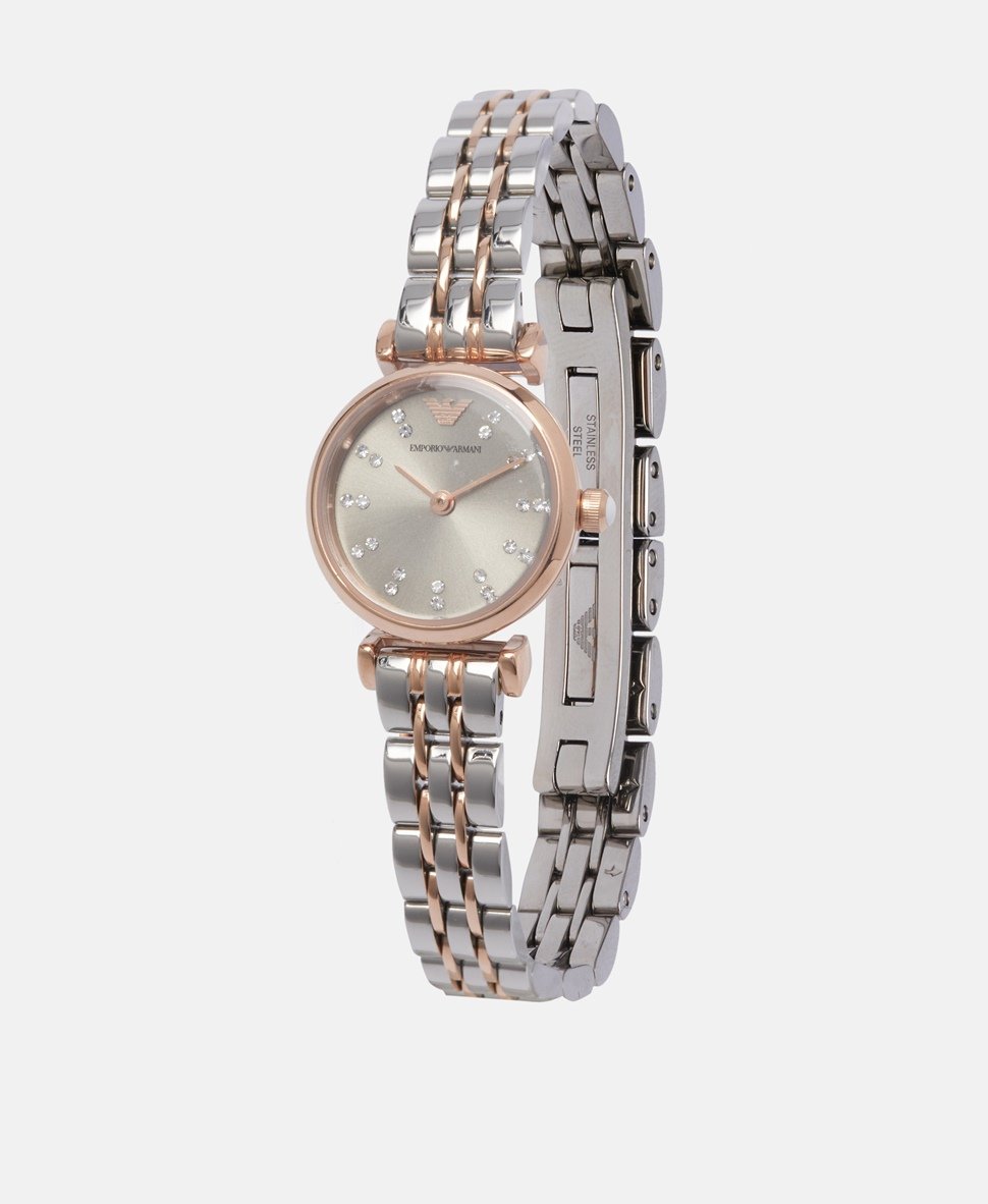 Emporio Armani hodinky Růžově zlatá 1
