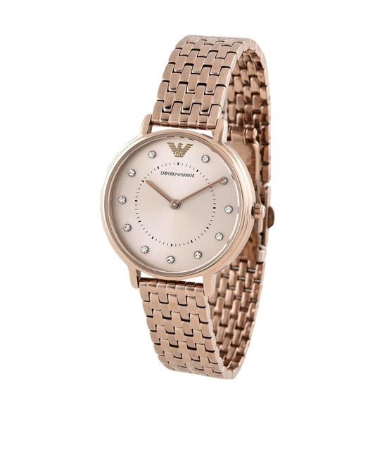 Emporio Armani hodinky Růžově zlatá 1