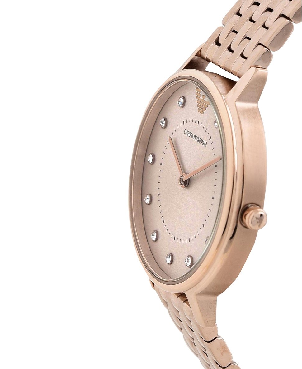 Emporio Armani hodinky Růžově zlatá 2