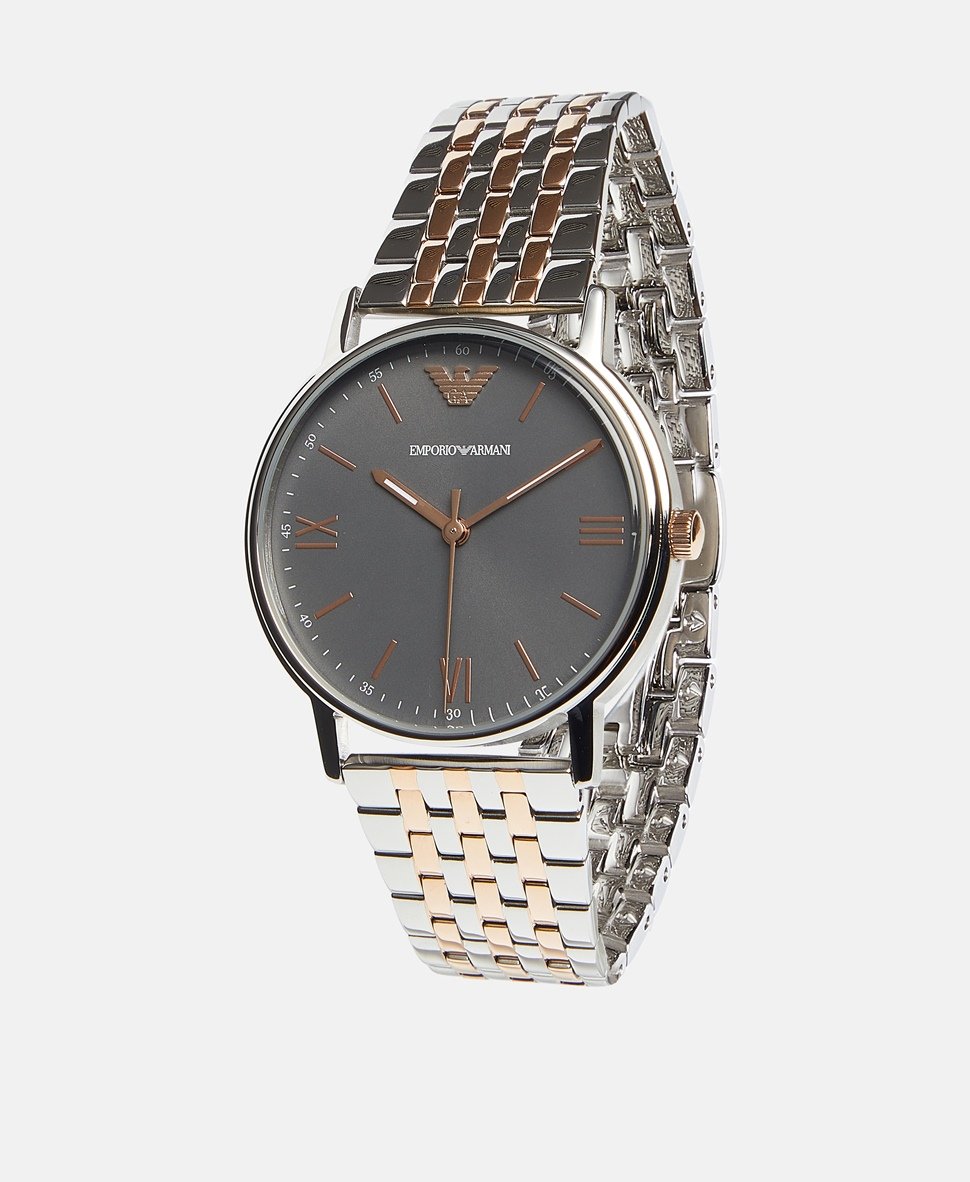 Emporio Armani hodinky Stříbrná 1