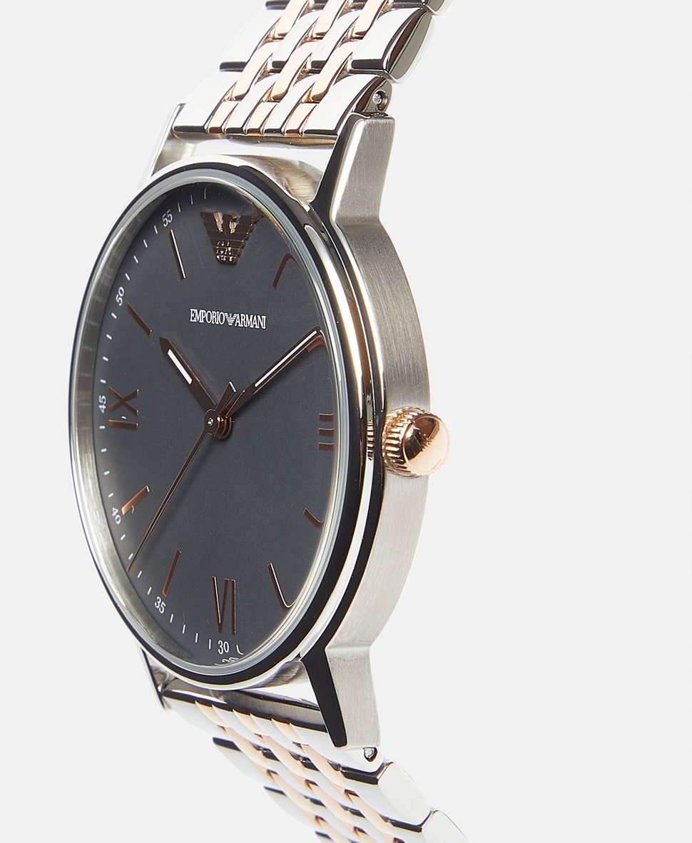 Emporio Armani hodinky Stříbrná 2