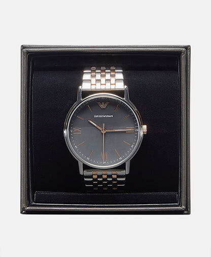 Emporio Armani hodinky Stříbrná 4