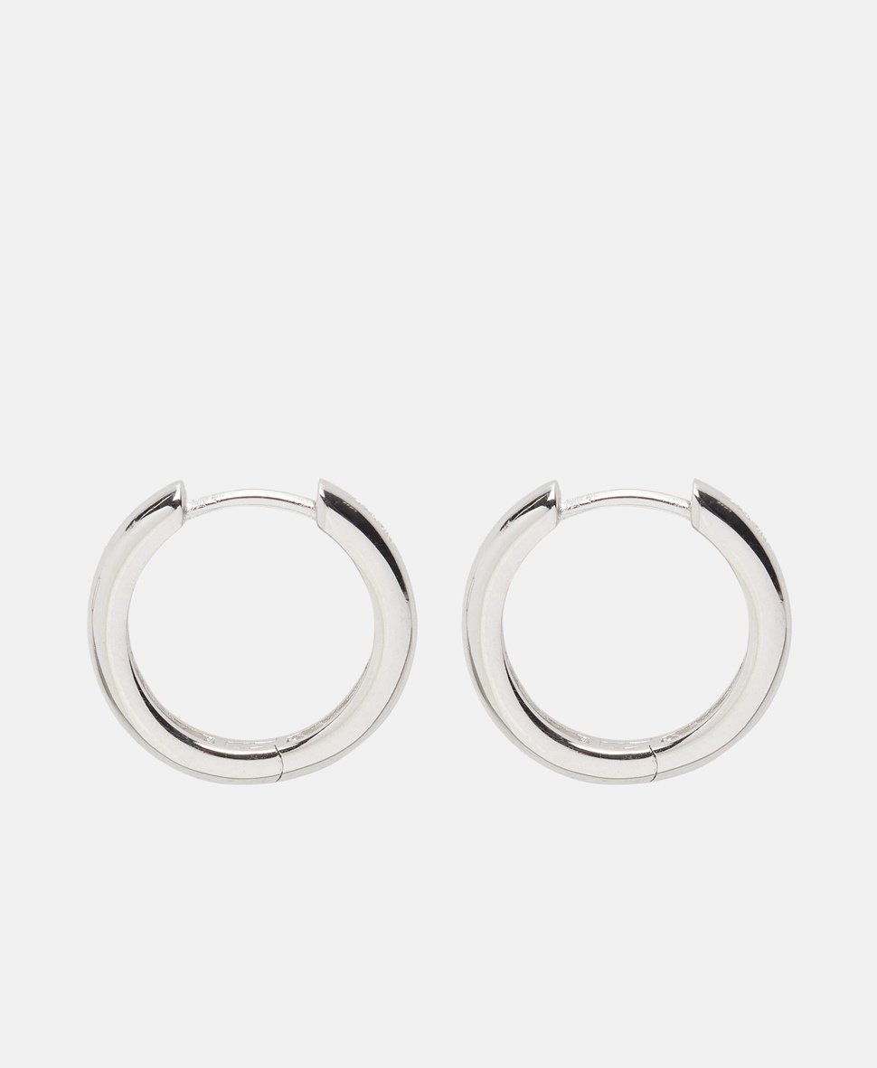 Lawrence Grey Jewelry Obručové náušnice Stříbrná 2