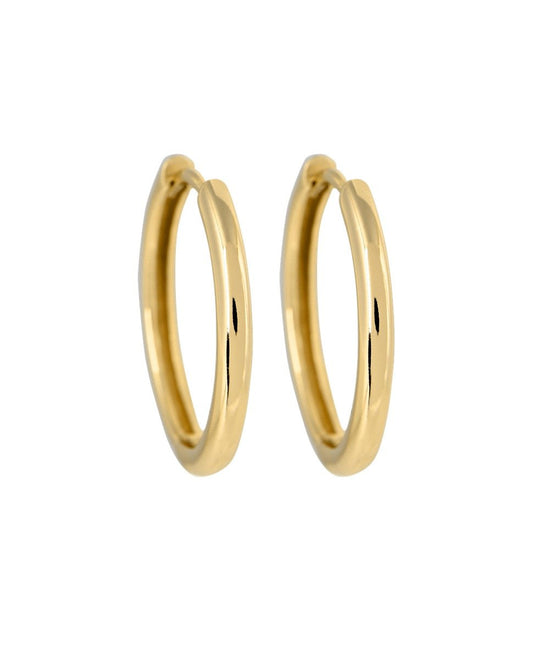 Lawrence Grey Jewelry Obručové náušnice Zlatá 1