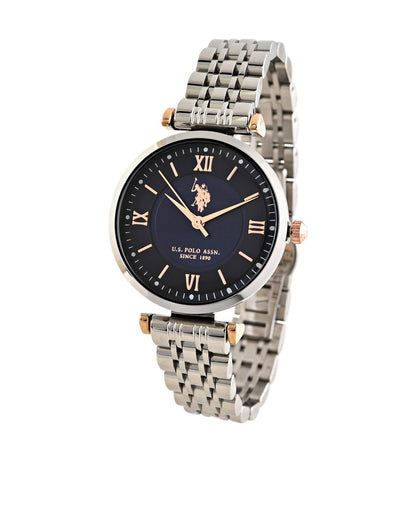 U.S. Polo Assn. hodinky Stříbrná 1