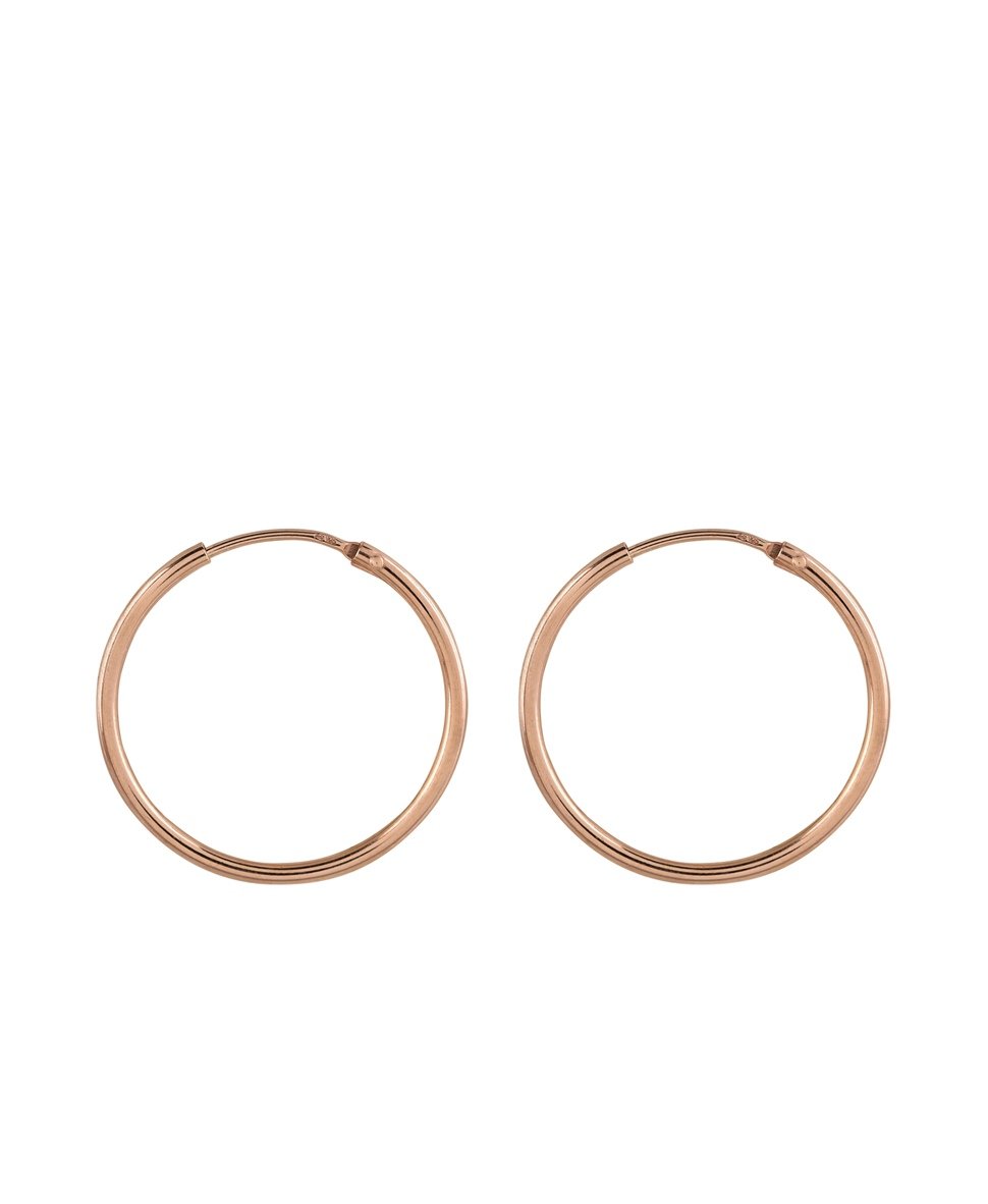 Lawrence Grey Jewelry náušnice Růžově zlatá 2
