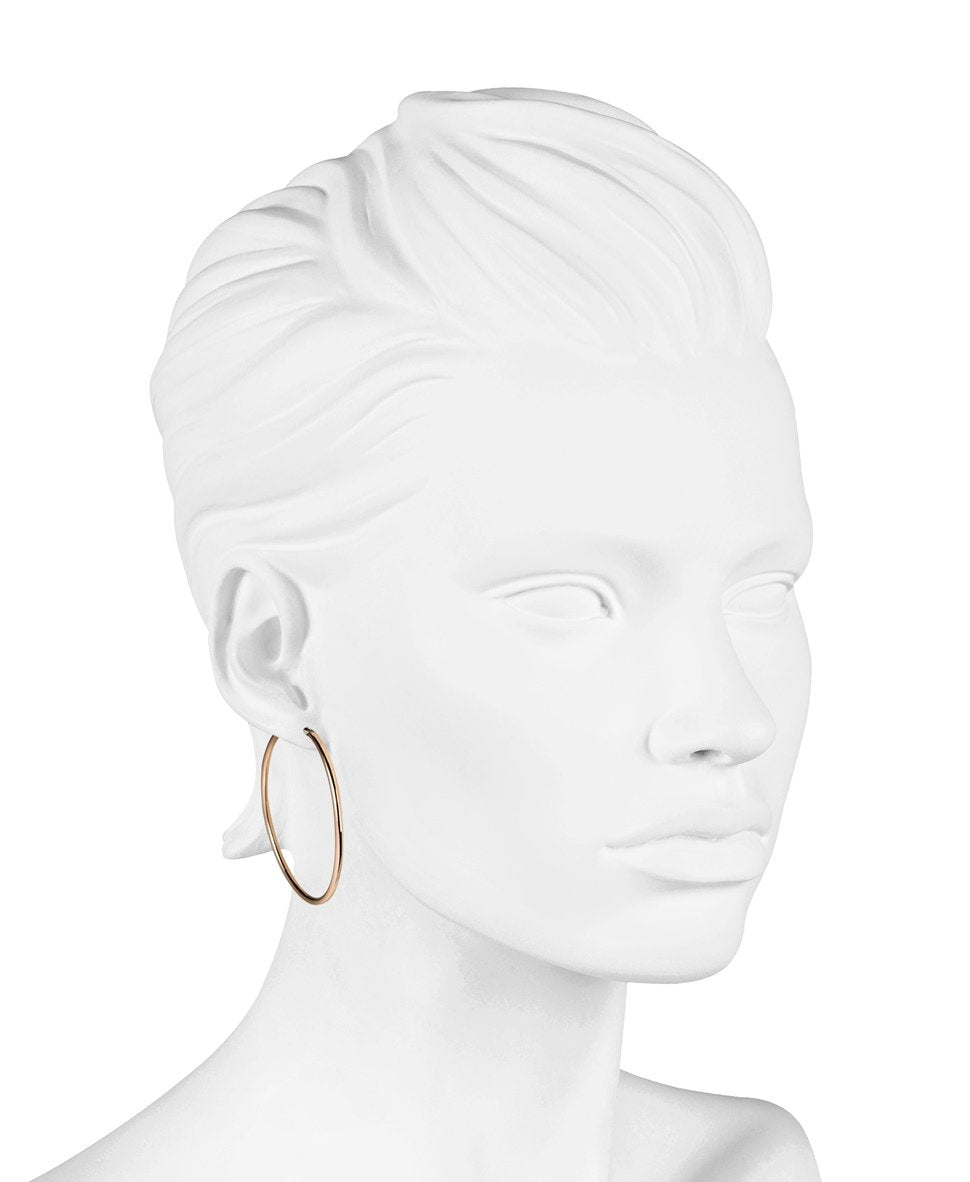Lawrence Grey Jewelry náušnice Růžově zlatá 3