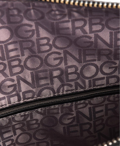 Bogner Kožená kabelka přes rameno Černá 4