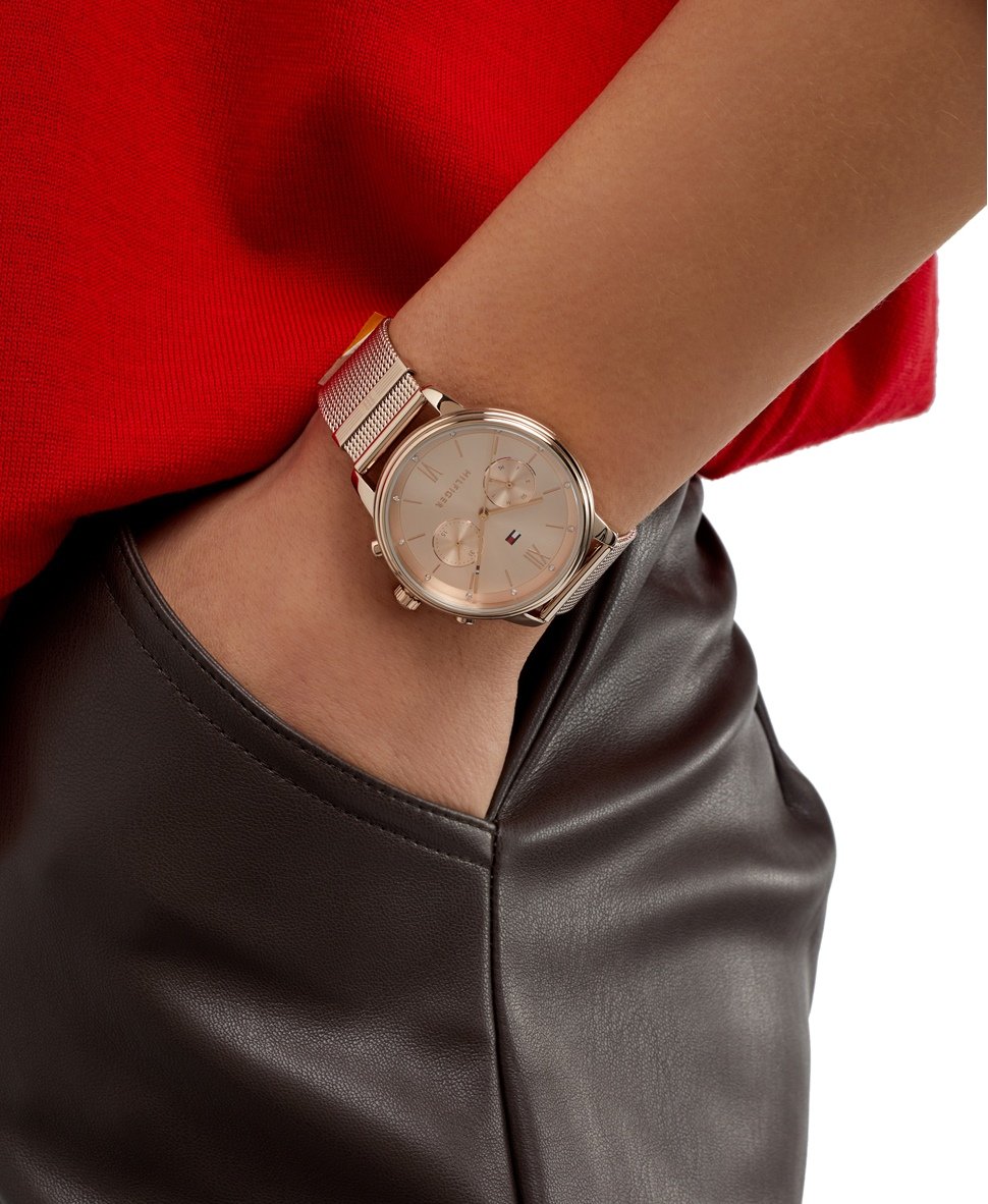 Tommy Hilfiger hodinky Růžově zlatá 4