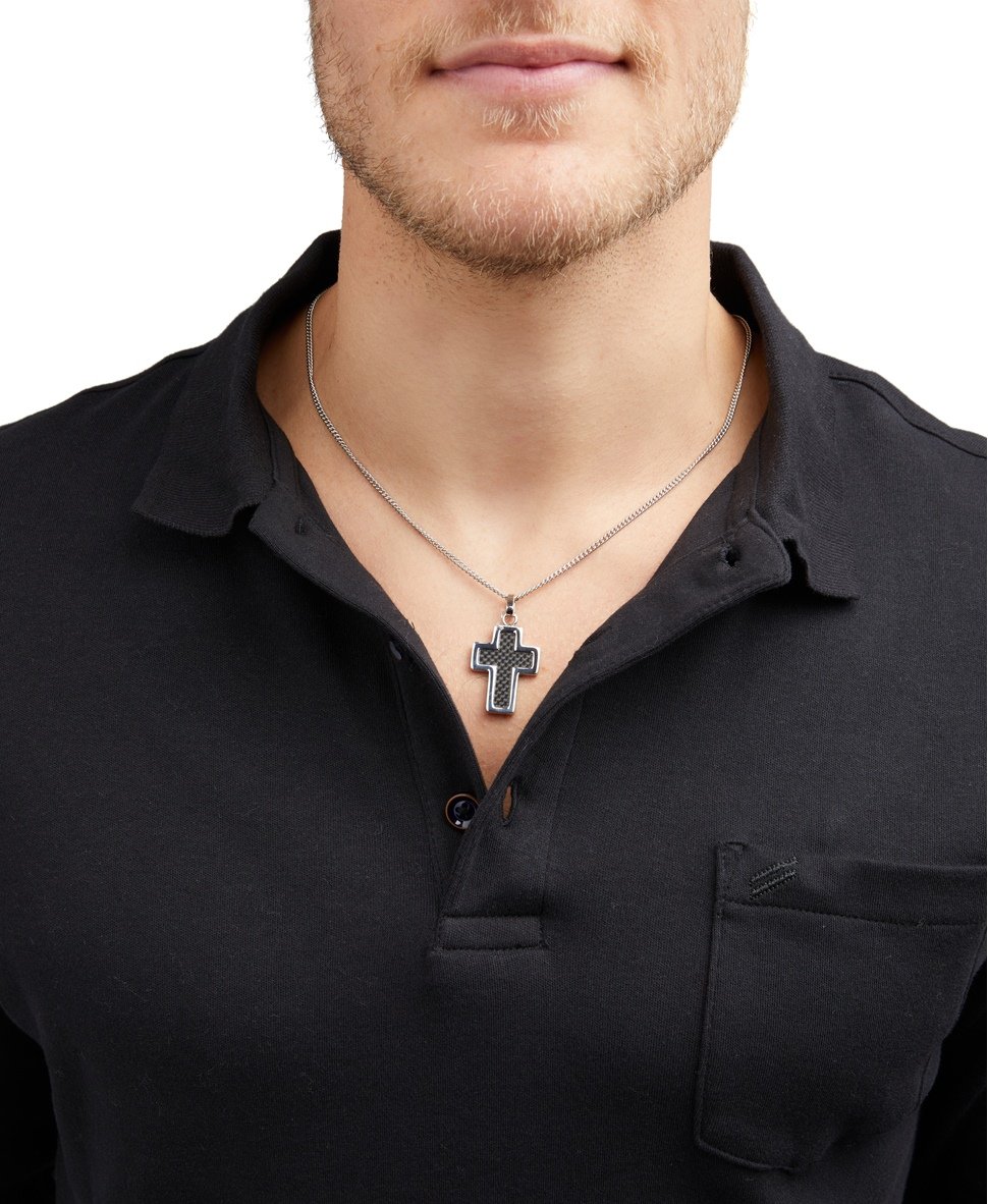 U.S. Polo Assn. řetízek s přívěskem Stříbrná 4