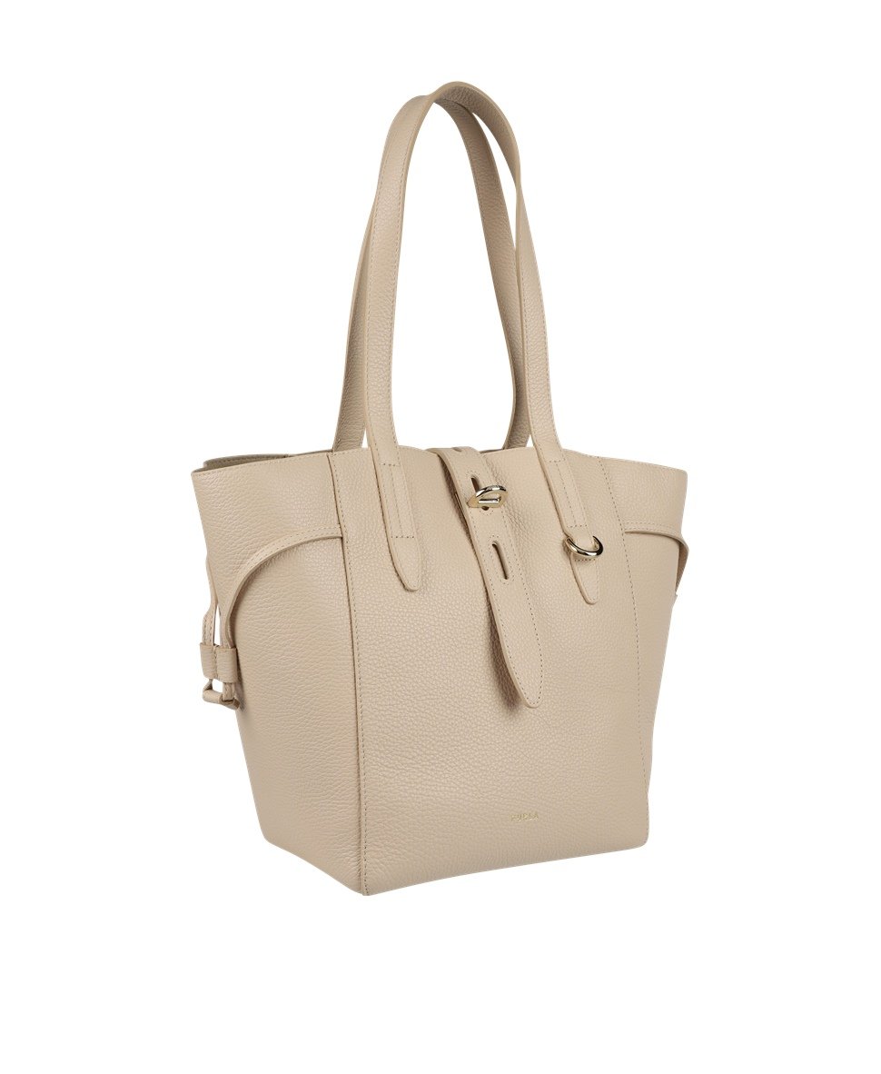 Furla kožená kabelka shopper Růžová 1