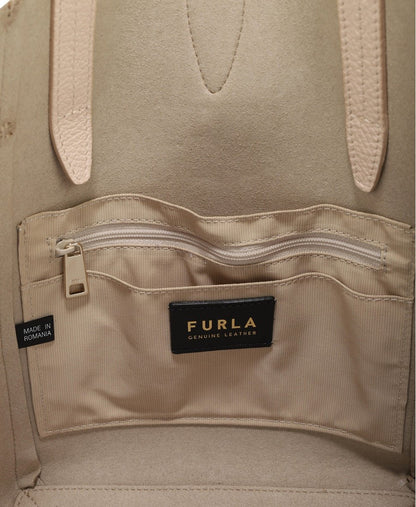 Furla kožená kabelka shopper Růžová 4