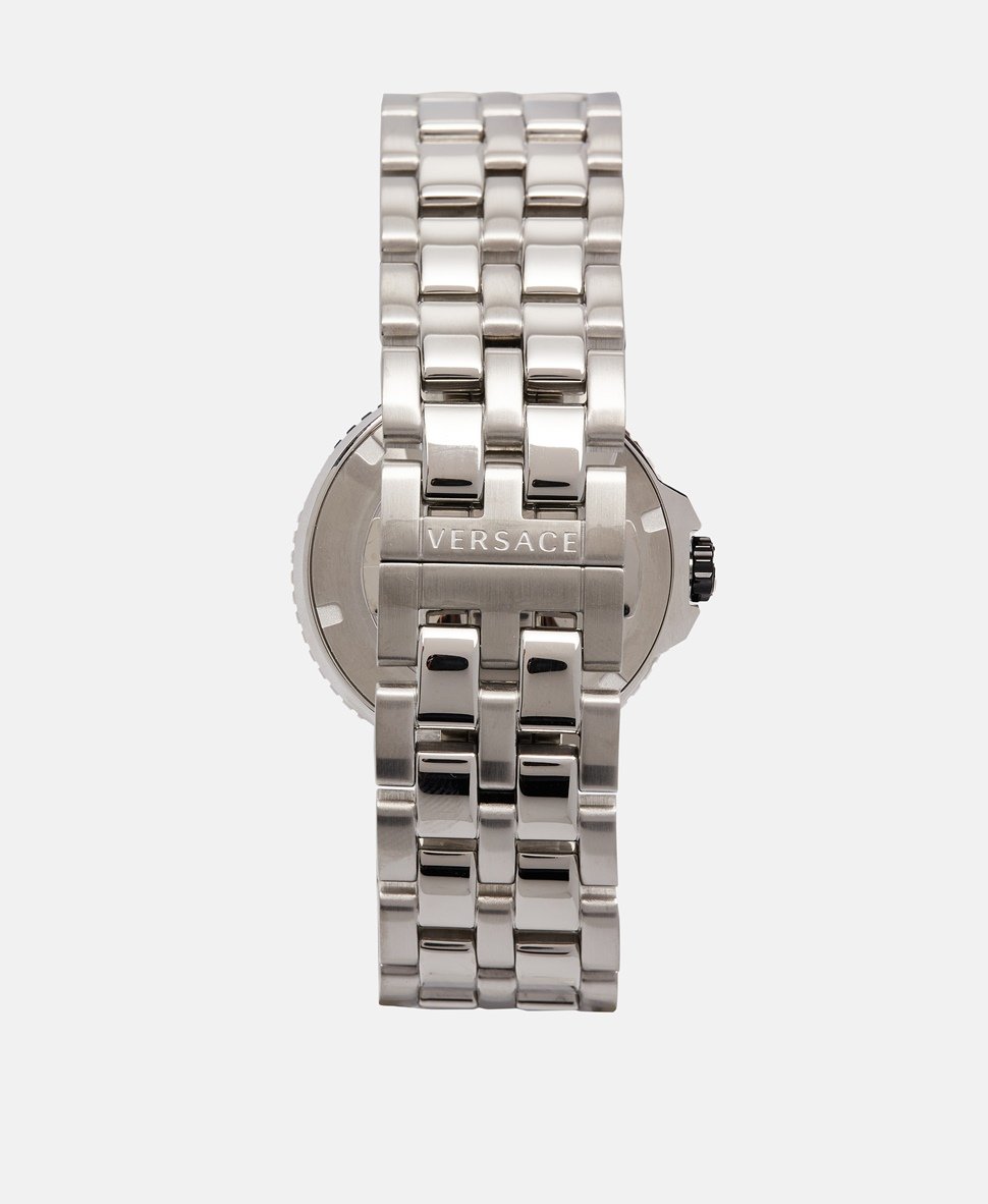 Versace hodinky Stříbrná 3