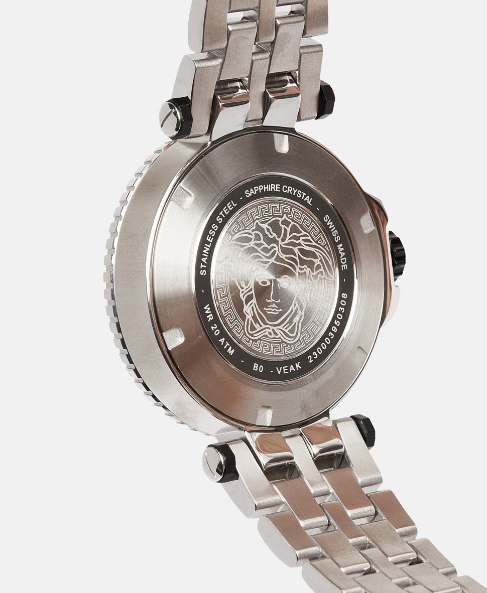 Versace hodinky Stříbrná 4