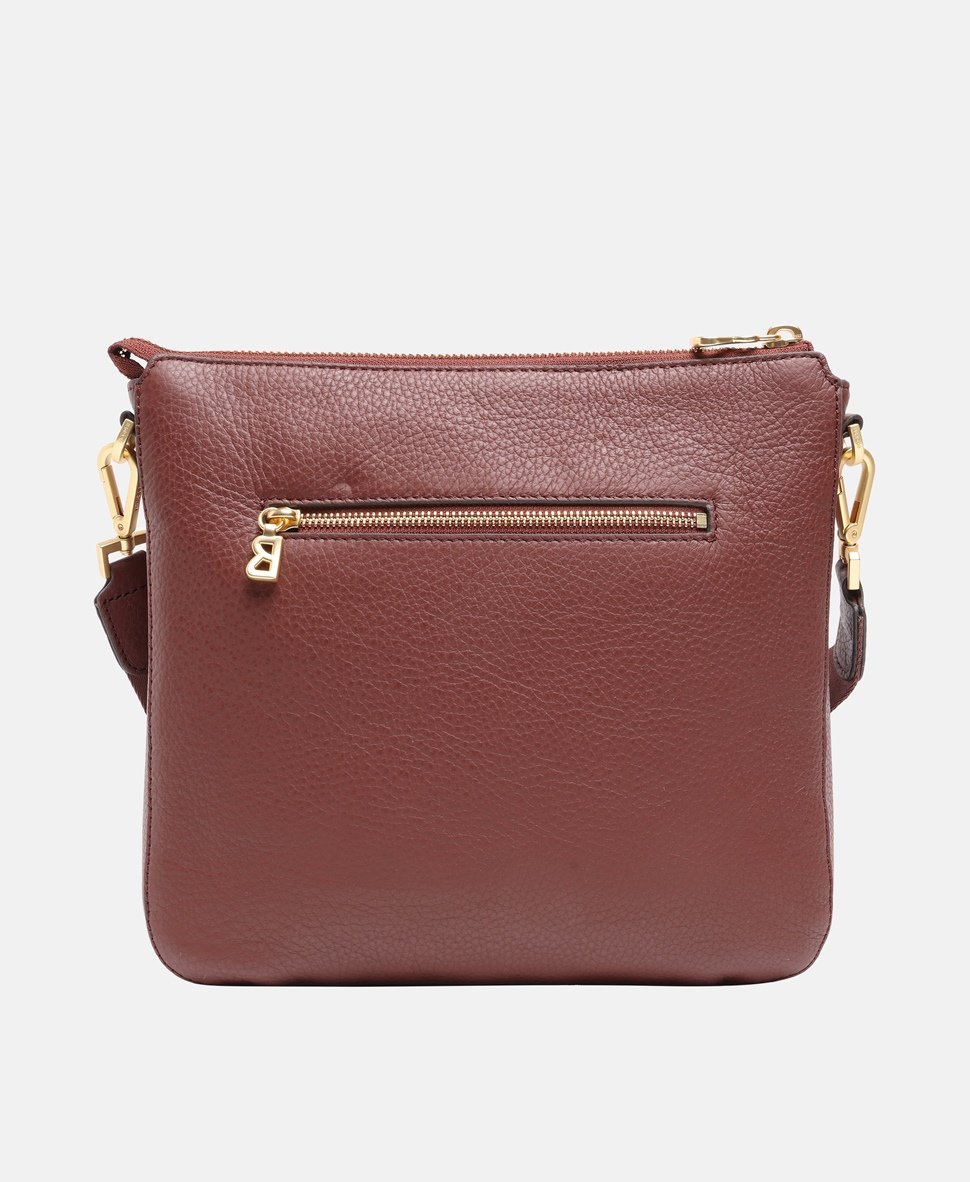 Bogner Kožená messenger taška Maroon 4