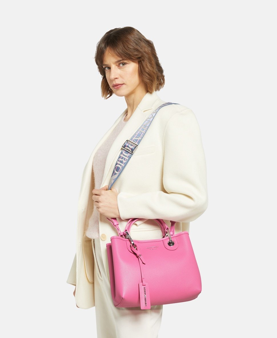 Emporio Armani kabelka přes rameno Růžová 5