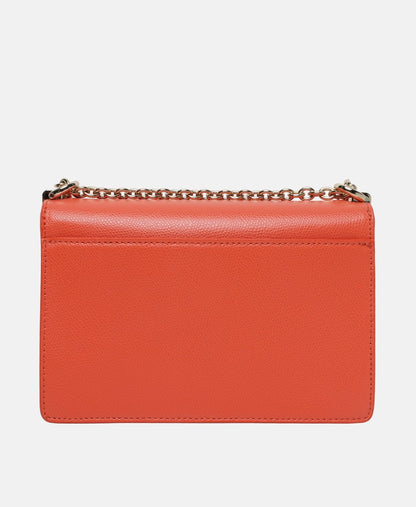 Furla Kožená messenger taška Oranžová 4