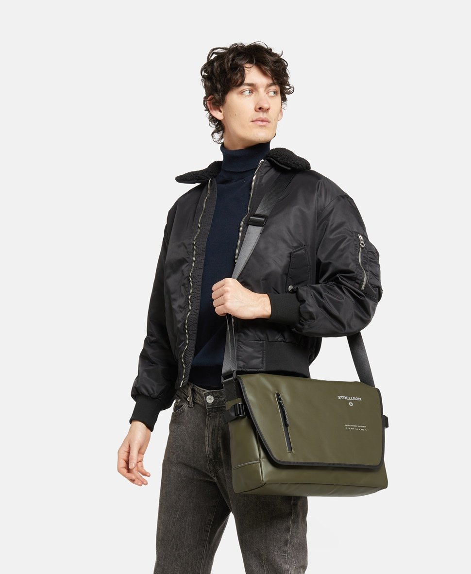 Strellson aktovka Khaki 5