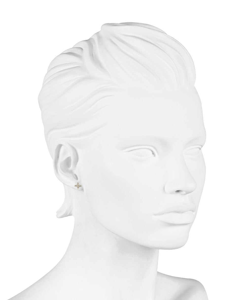 Lawrence Grey Fine Jewelry náušnice Zlatá 3