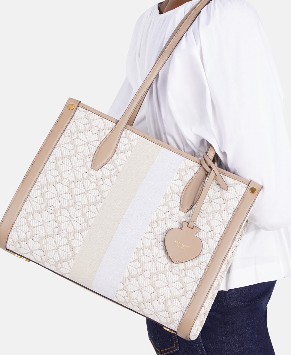 Kate Spade kabelka shopper Jěmně béžová 4
