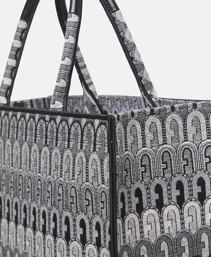 Furla kabelka shopper Šedá 2