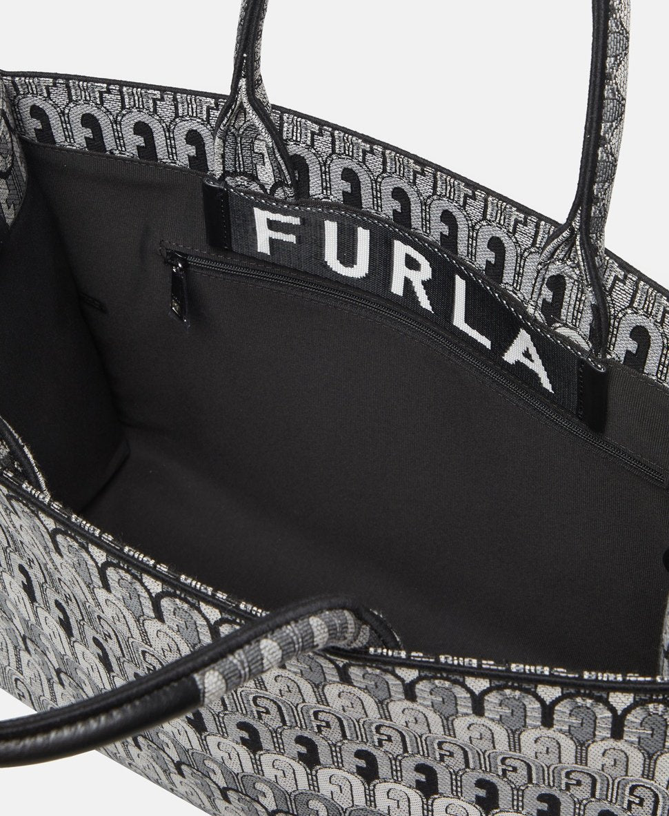 Furla kabelka shopper Šedá 3