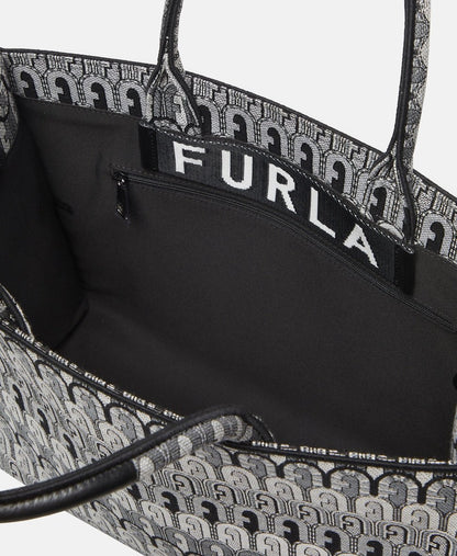 Furla kabelka shopper Šedá 3