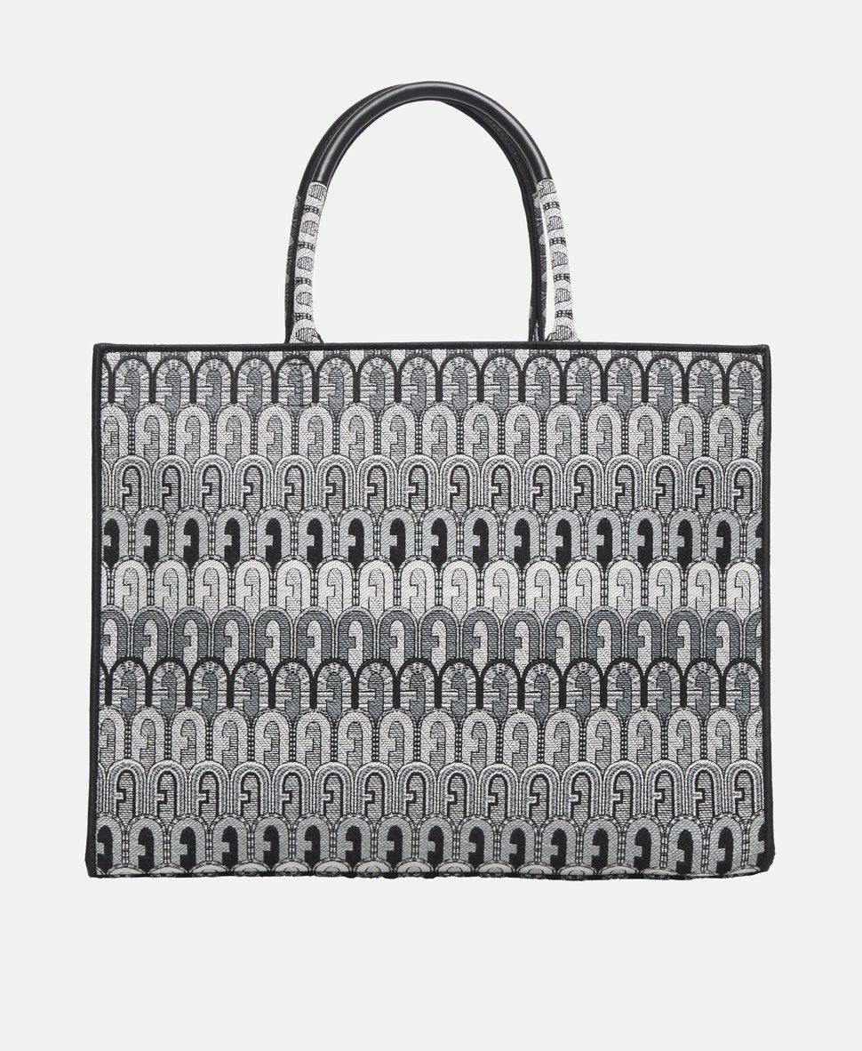 Furla kabelka shopper Šedá 4