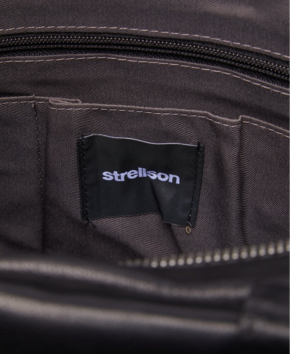 Strellson kožená aktovka Černá 3