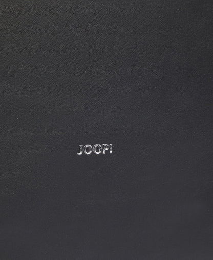 Joop! Kožená kabelka přes rameno Černá 2