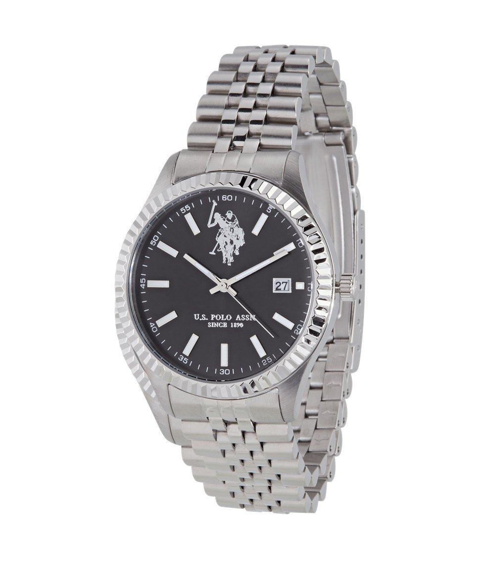 U.S. Polo Assn. hodinky Stříbrná 1