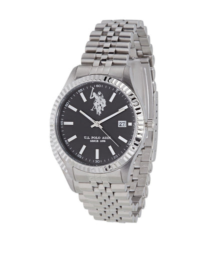 U.S. Polo Assn. hodinky Stříbrná 1