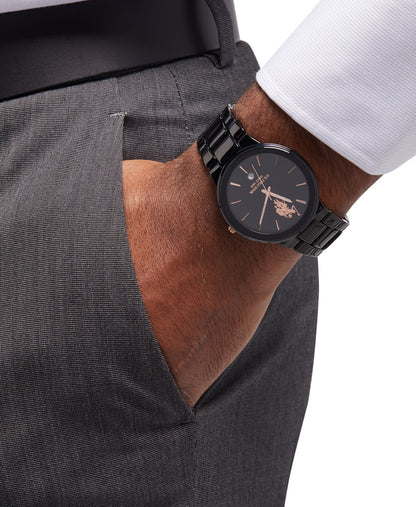 U.S. Polo Assn. hodinky Černá 4
