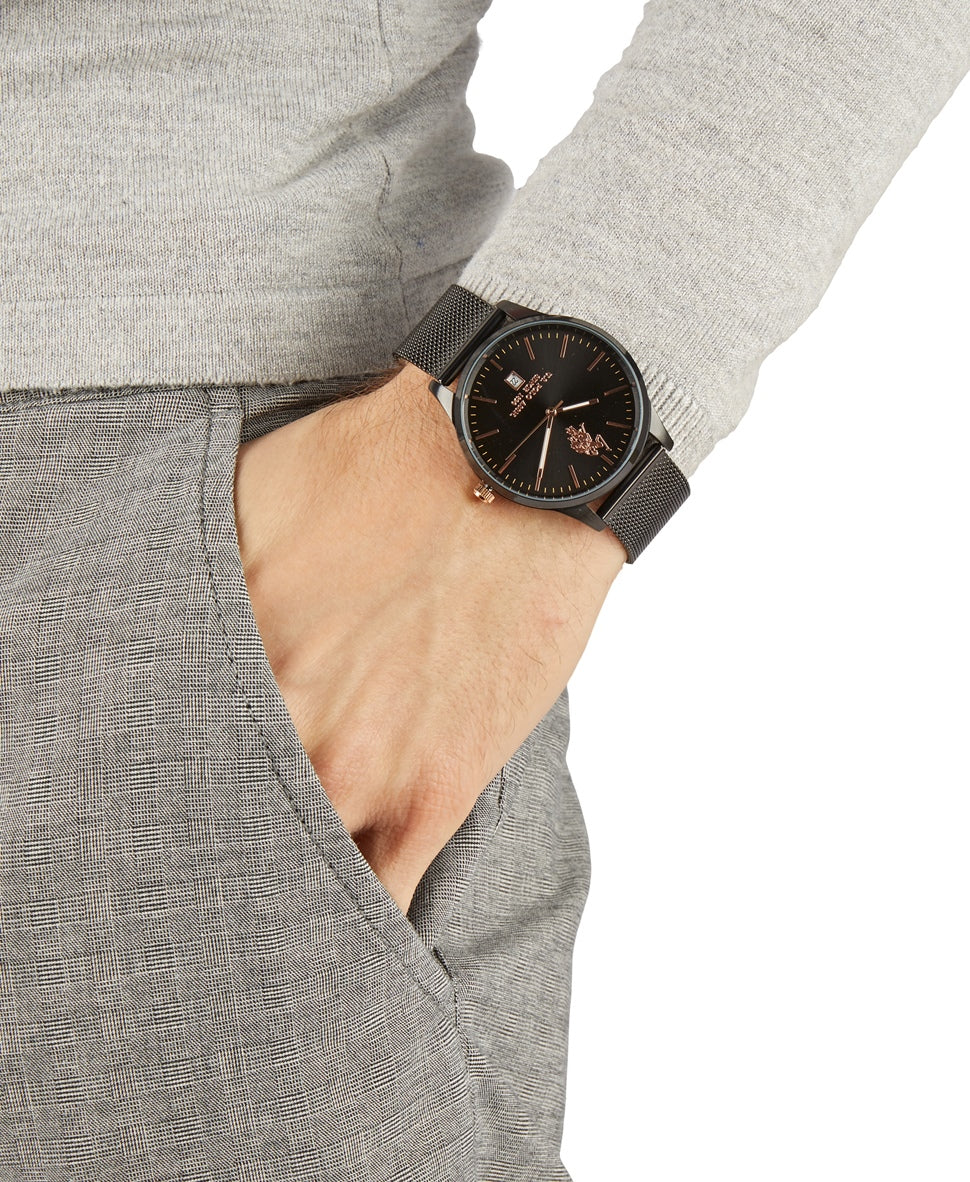 U.S. Polo Assn. hodinky Černá 4