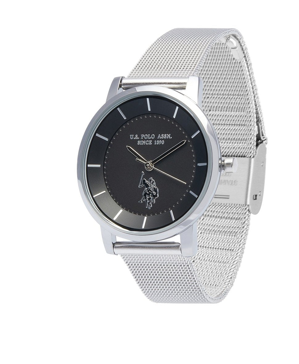U.S. Polo Assn. hodinky Stříbrná 1