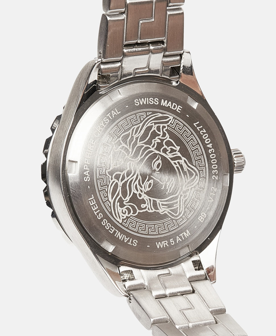Versace hodinky Stříbrná 4
