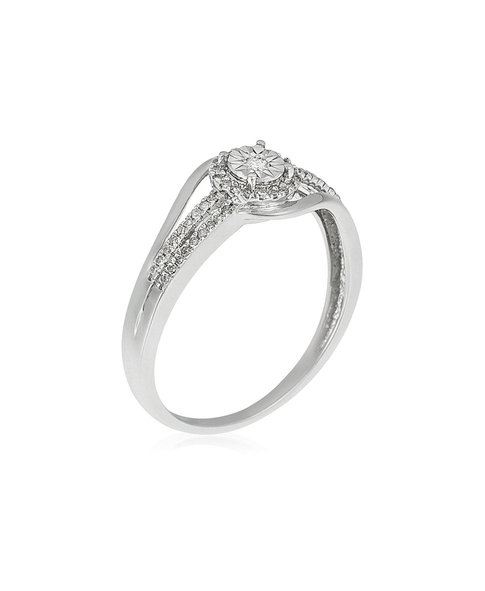 Diamond & Co diamantový prsten Bílé zlato 1